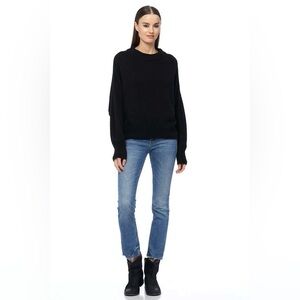 360 Cashmere Sweater with Back Cut Out